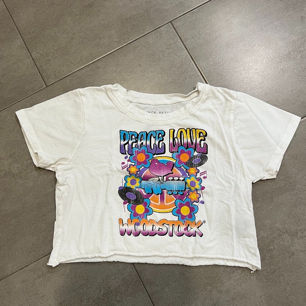Prince Peter Collection Woodstock cropped tshirt